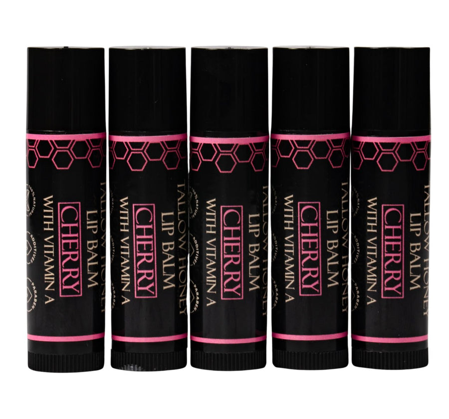 Organic Tallow Lip Balm (Pack of 5)